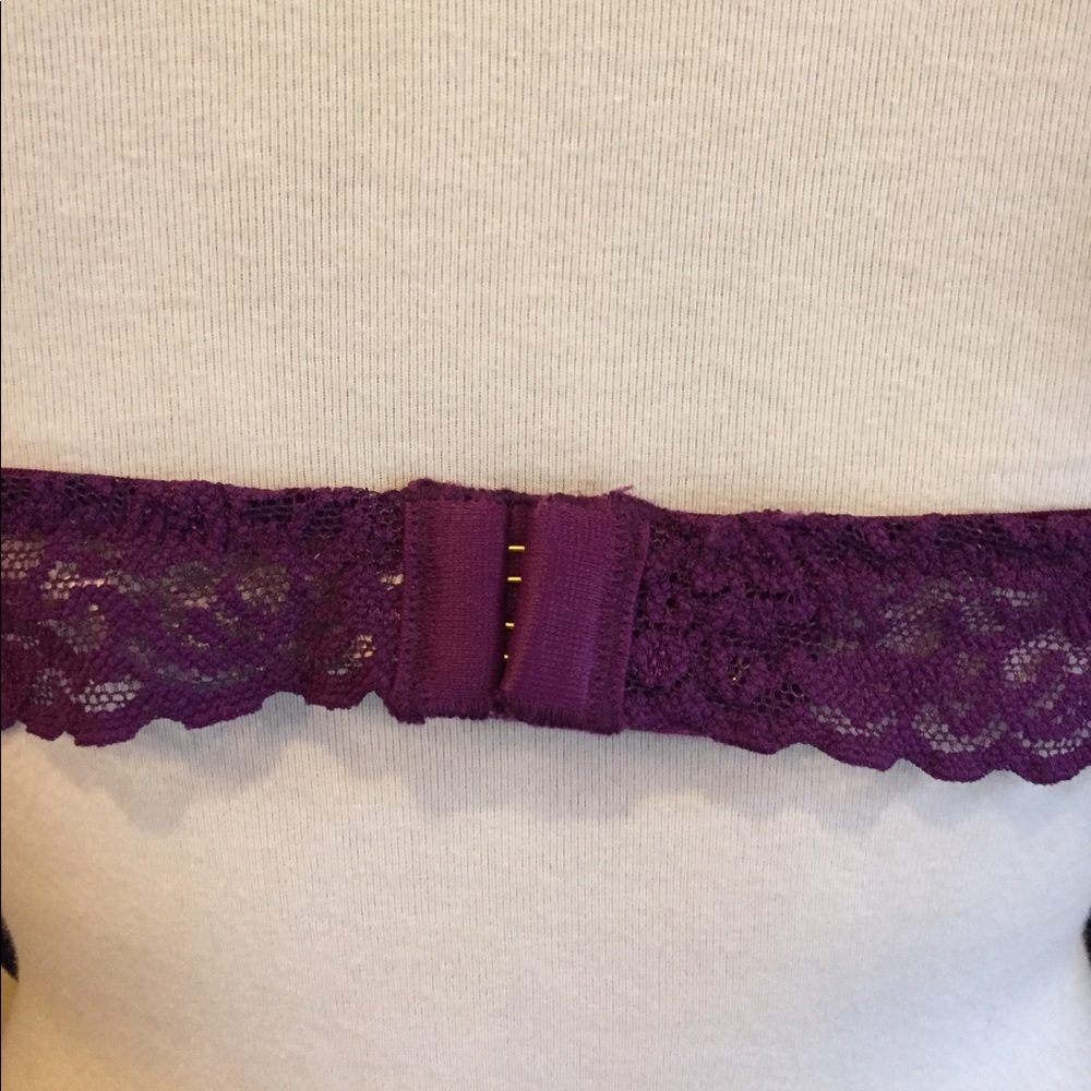 VS PURPLE TRIANGLE BRALETTE - Picture 4 of 7